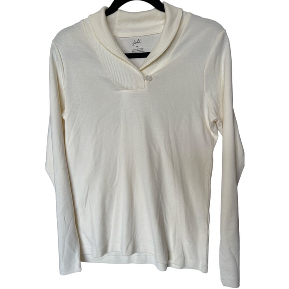 JULI 100 percent cotton sweater super soft In EUC size m - Picture 5 of 5